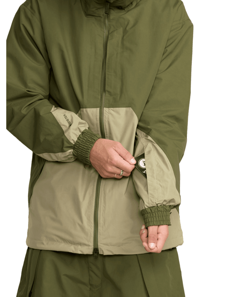 VOLCOM Longo GORE-TEX Snow Jacket Dark Olive 2026 Men's Snow Jackets Volcom