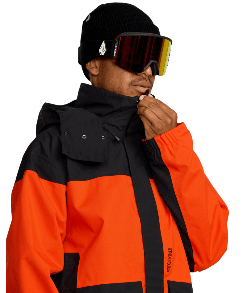 VOLCOM Kleveland Snow Jacket Orange Shock 2026 Men's Snow Jackets Volcom