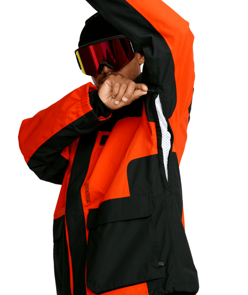 VOLCOM Kleveland Snow Jacket Orange Shock 2026 Men's Snow Jackets Volcom
