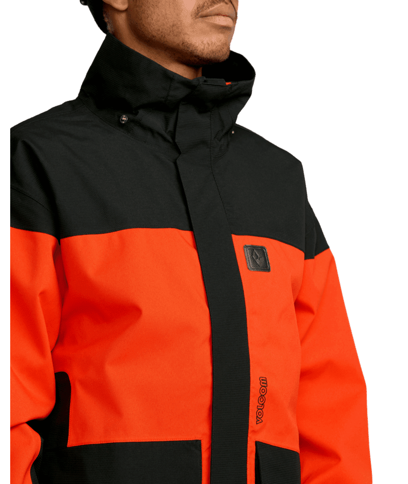 VOLCOM Kleveland Snow Jacket Orange Shock 2026 Men's Snow Jackets Volcom