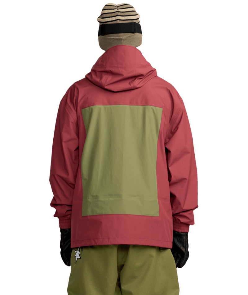 VOLCOM Arthur 3L Snow Jacket Burnt Red 2026 Men's Snow Jackets Volcom
