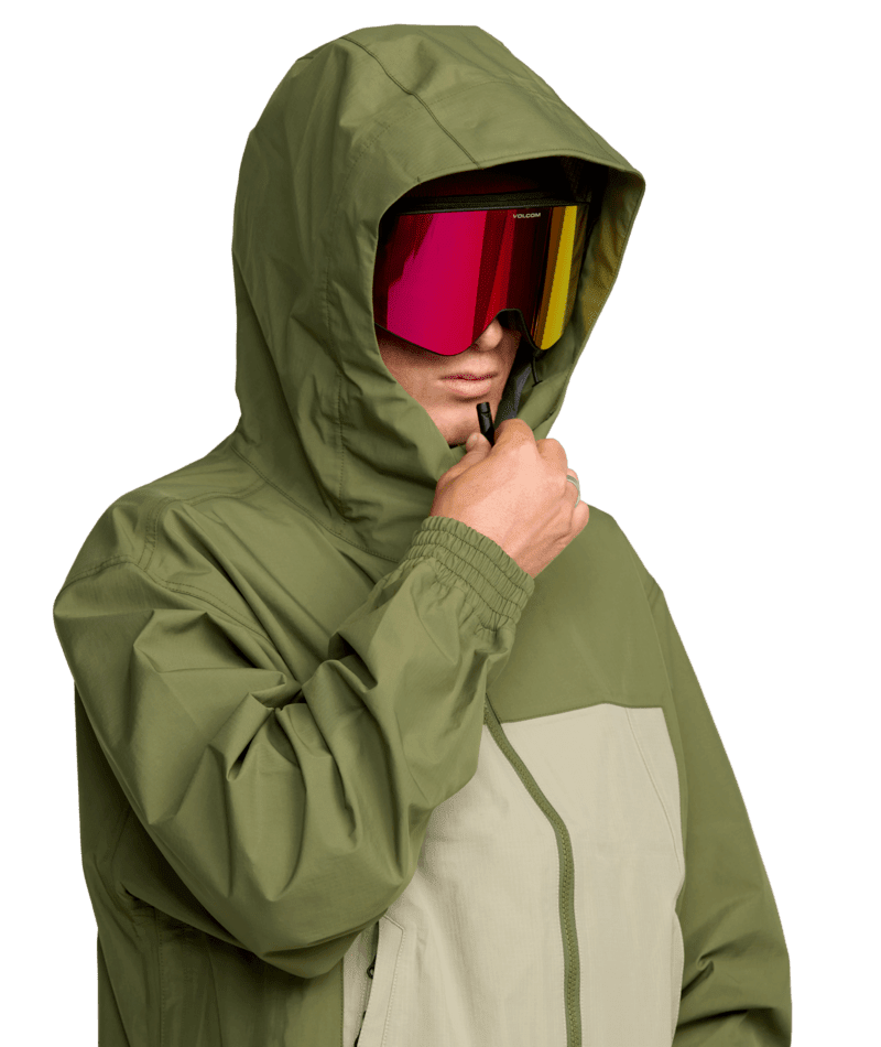 VOLCOM Arthur 3L Snow Jacket Dark Olive 2026 Men's Snow Jackets Volcom