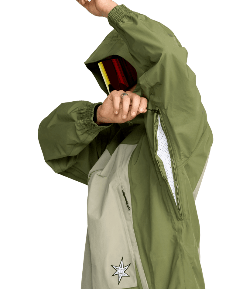 VOLCOM Arthur 3L Snow Jacket Dark Olive 2026 Men's Snow Jackets Volcom