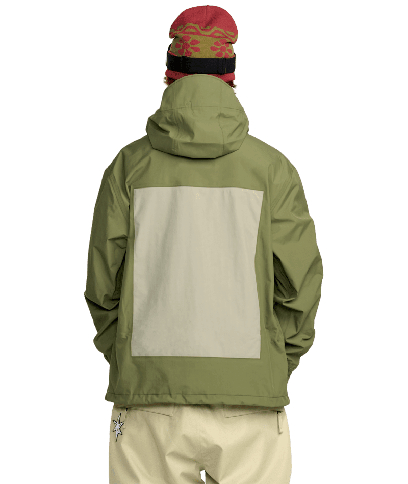 VOLCOM Arthur 3L Snow Jacket Dark Olive 2026 Men's Snow Jackets Volcom