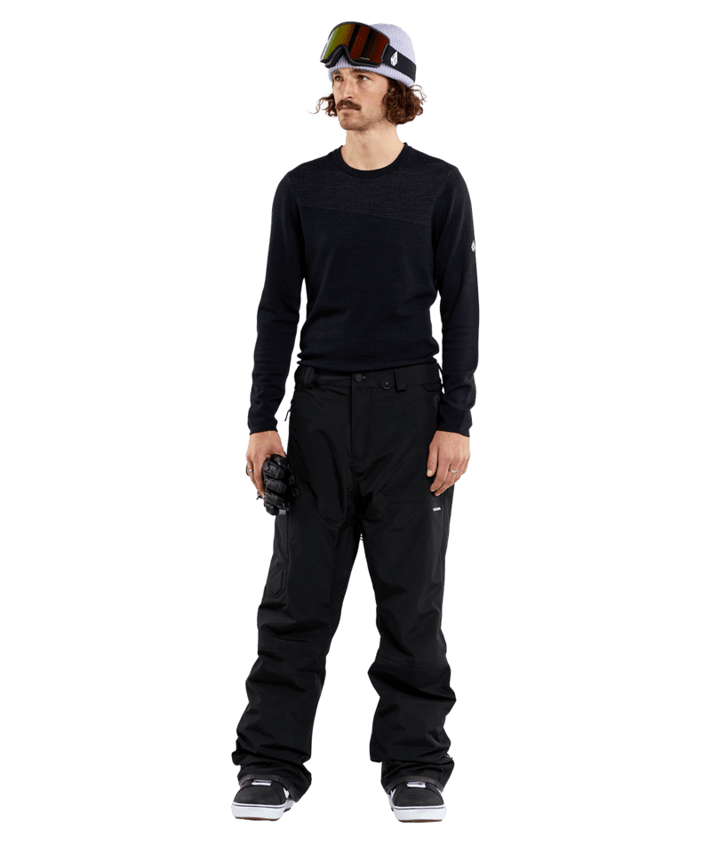 VOLCOM L GORE-TEX Snowboard Pants Black 2024 Men's Snow Pants Volcom