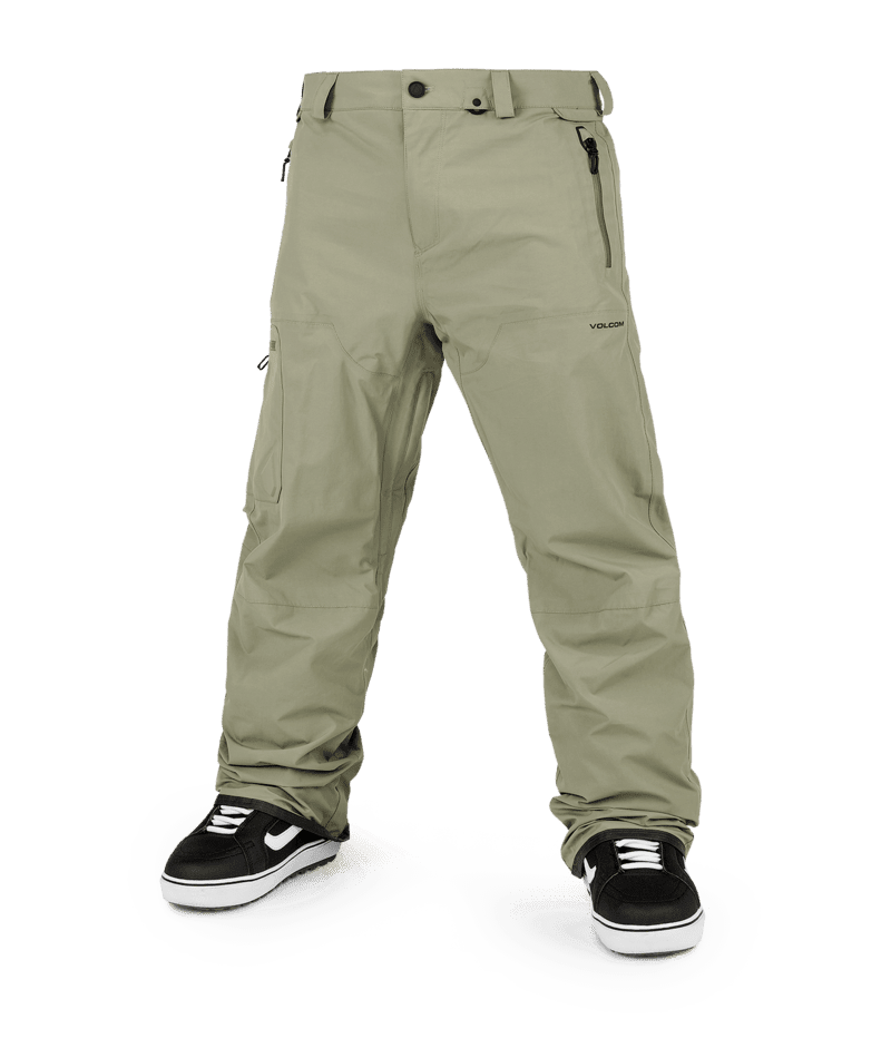 VOLCOM L GORE-TEX Snowboard Pants Light Military 2024 Men's Snow Pants Volcom 
