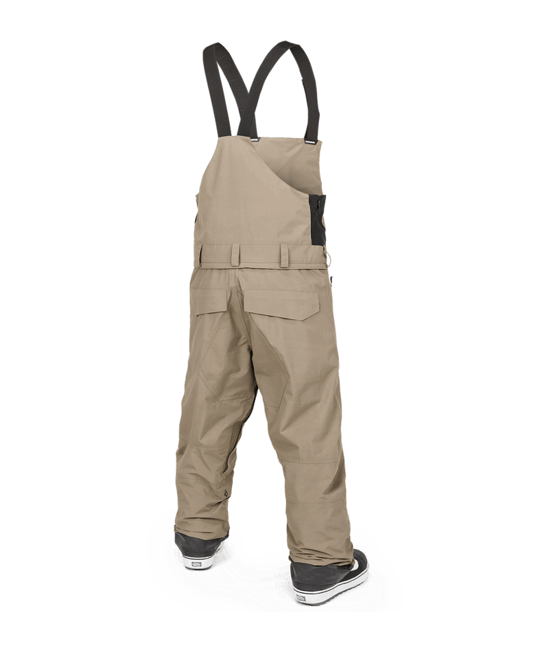 VOLCOM Rain GORE-TEX Bib Overall Snowboard Pants Chestnut Brown 2025 Men's Snow Bib Pants Volcom