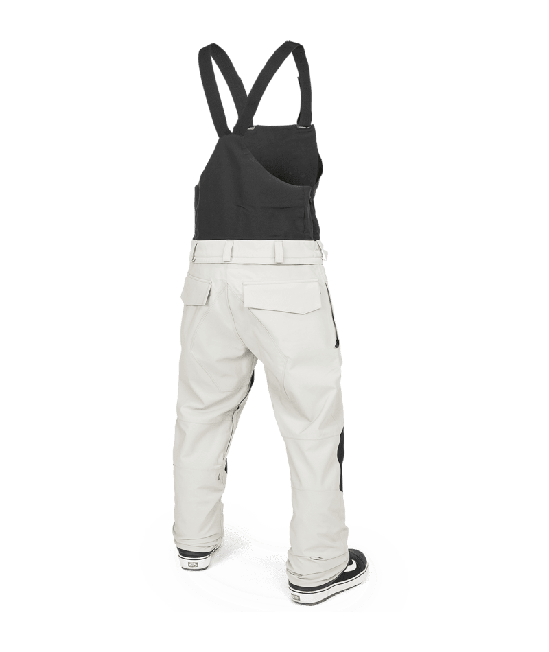 VOLCOM Roan Bib Overall Snowboard Pants Stone 2025 Men's Snow Bib Pants Volcom