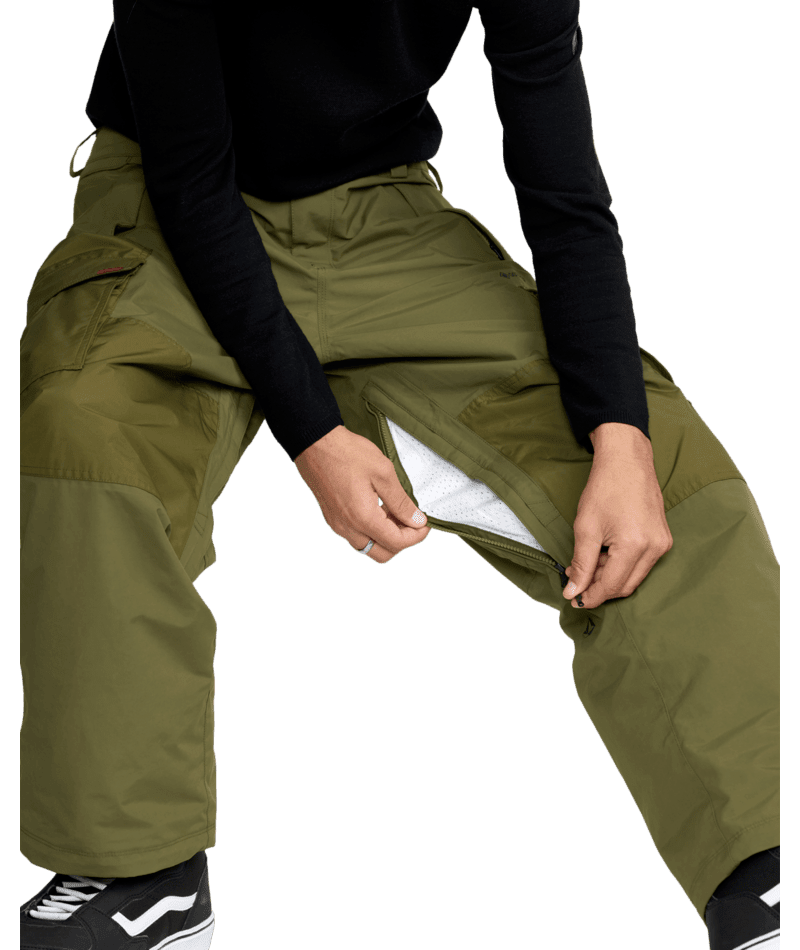 VOLCOM Longo GORE-TEX Snow Pants Dark Olive 2026 Men's Snow Pants Volcom