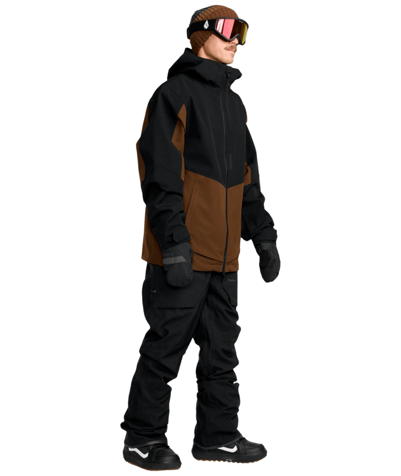 VOLCOM Roan Bib Snow Pants Black 2026 Men's Snow Bib Pants Volcom