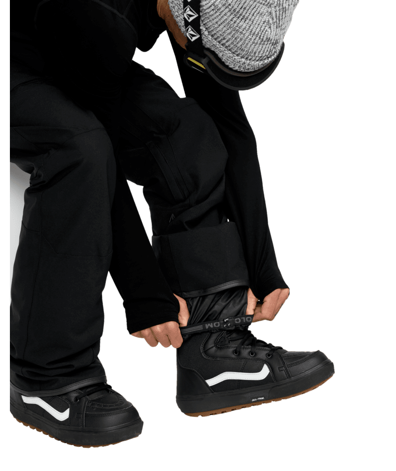 VOLCOM Roan Bib Snow Pants Black 2026 Men's Snow Bib Pants Volcom