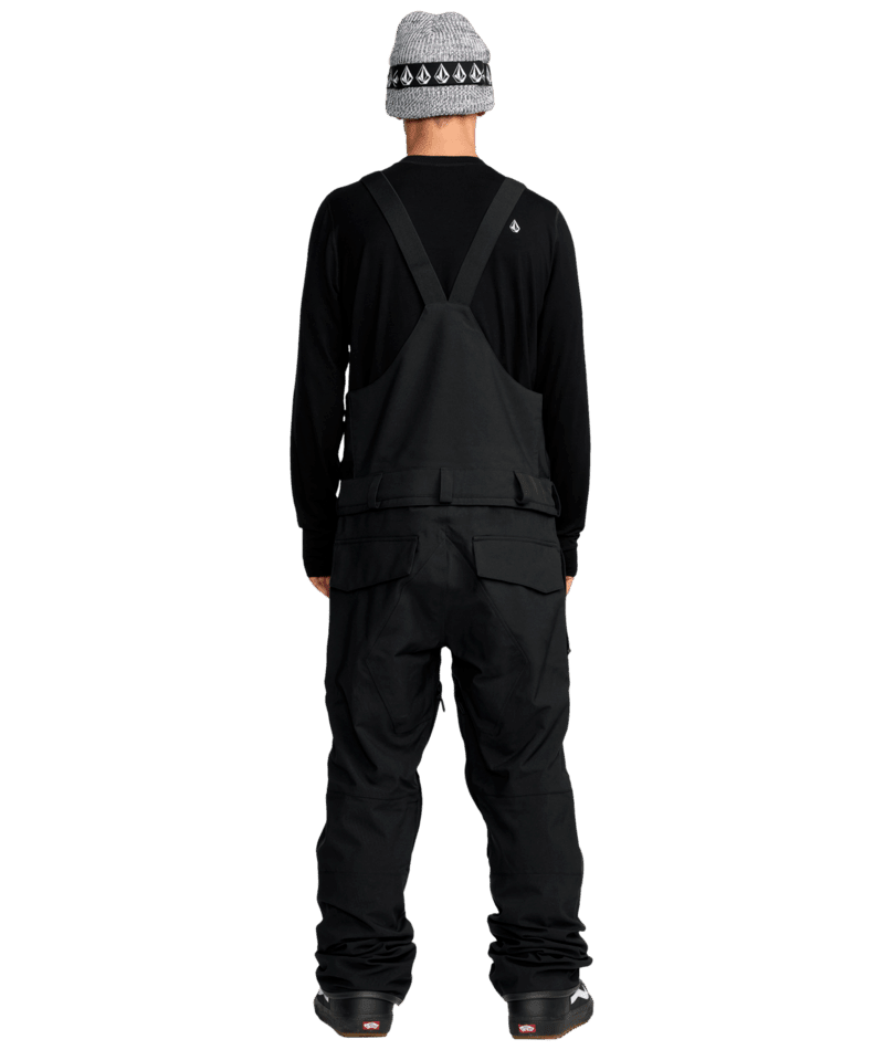 VOLCOM Roan Bib Snow Pants Black 2026 Men's Snow Bib Pants Volcom