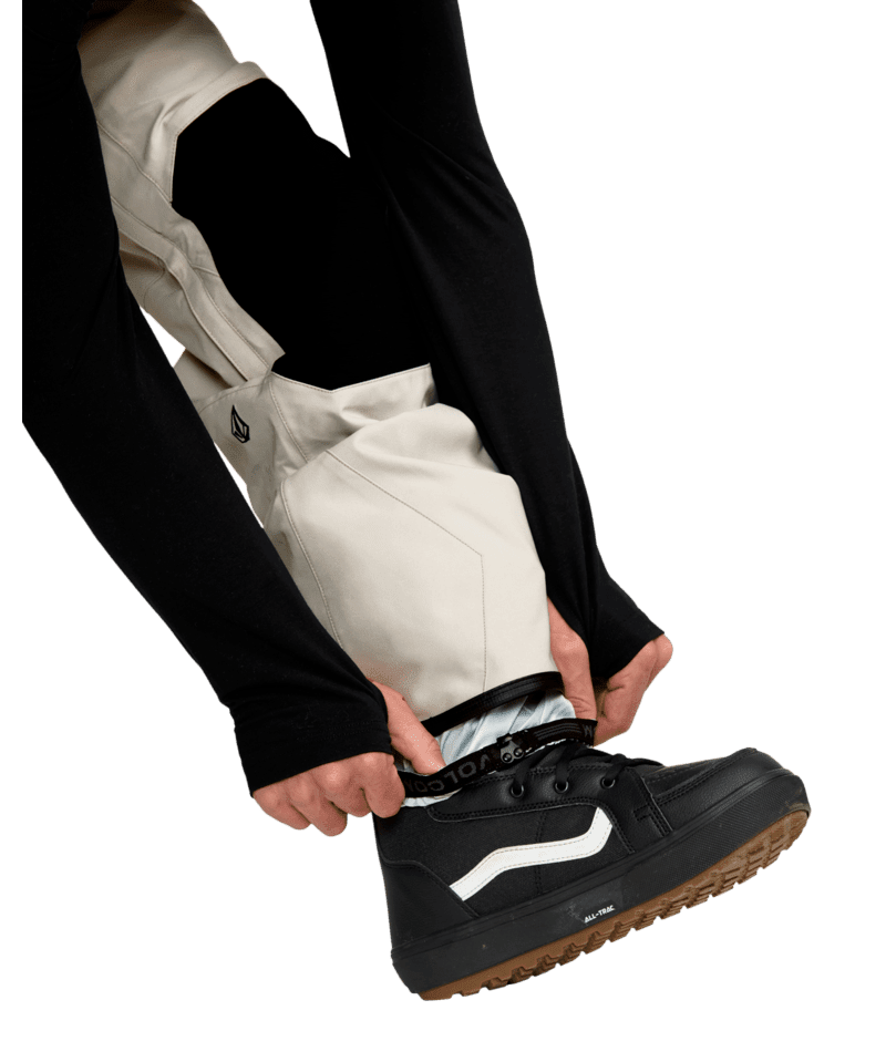 VOLCOM Roan Bib Snow Pants Stone 2026 Men's Snow Bib Pants Volcom