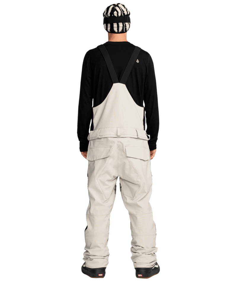 VOLCOM Roan Bib Snow Pants Stone 2026 Men's Snow Bib Pants Volcom