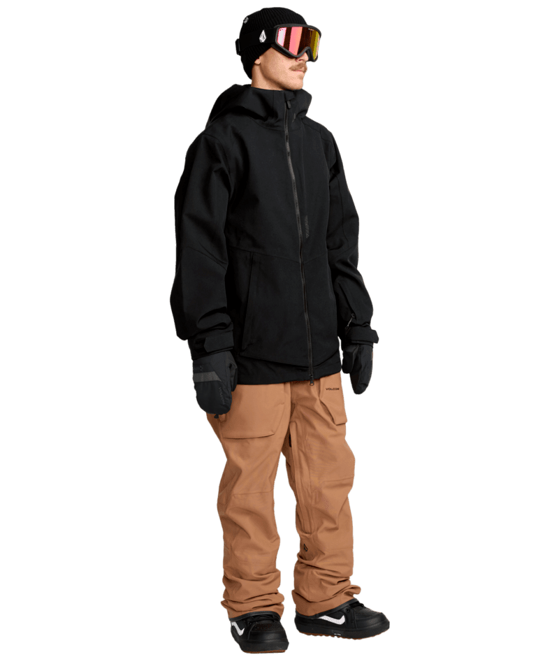 VOLCOM Roan Bib Snow Pants Terra Brown 2026 Men's Snow Bib Pants Volcom