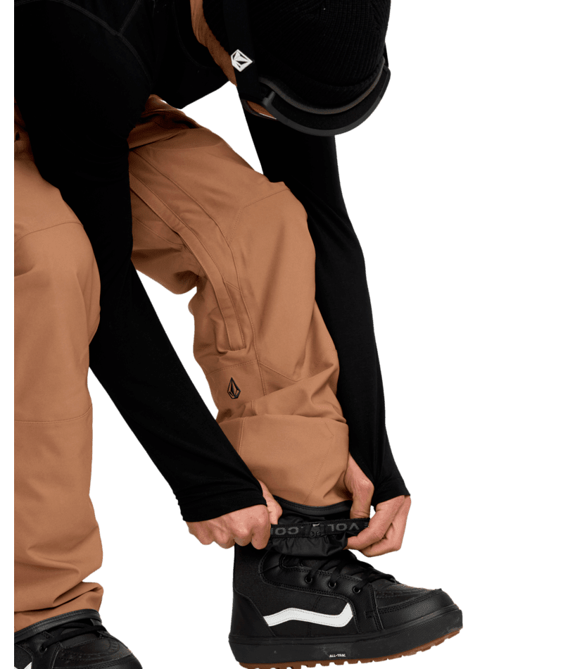 VOLCOM Roan Bib Snow Pants Terra Brown 2026 Men's Snow Bib Pants Volcom