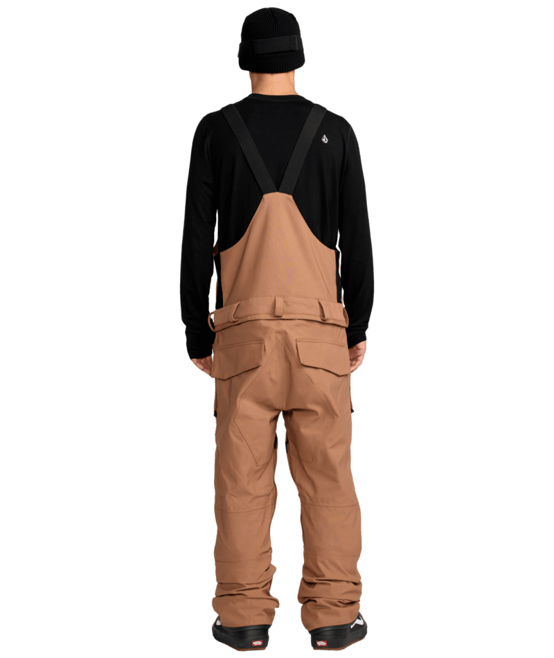VOLCOM Roan Bib Snow Pants Terra Brown 2026 Men's Snow Bib Pants Volcom