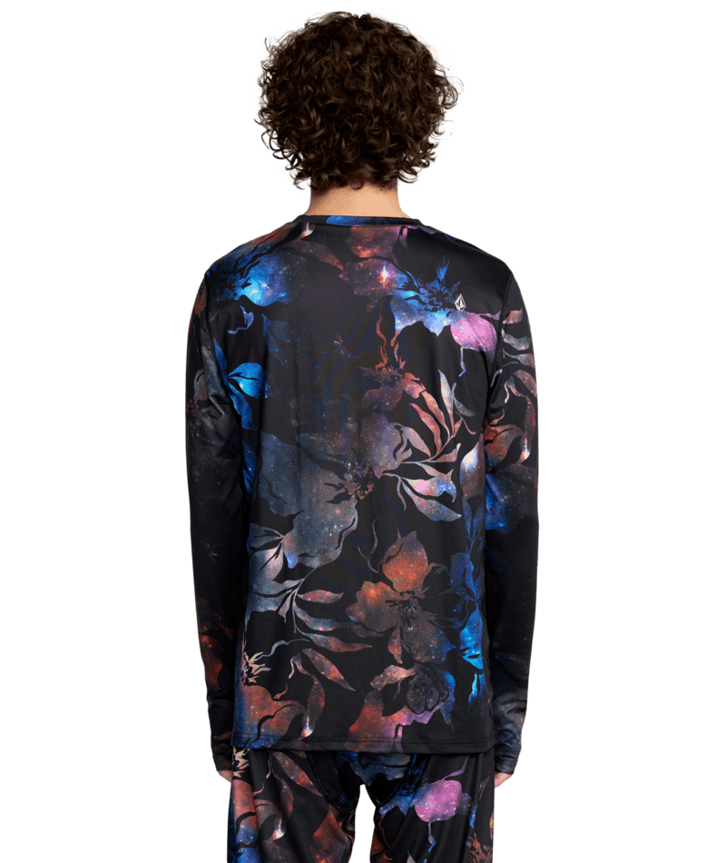 VOLCOM V-Science Crew Base Layer Top Space Aloha Men's Base Layers Volcom