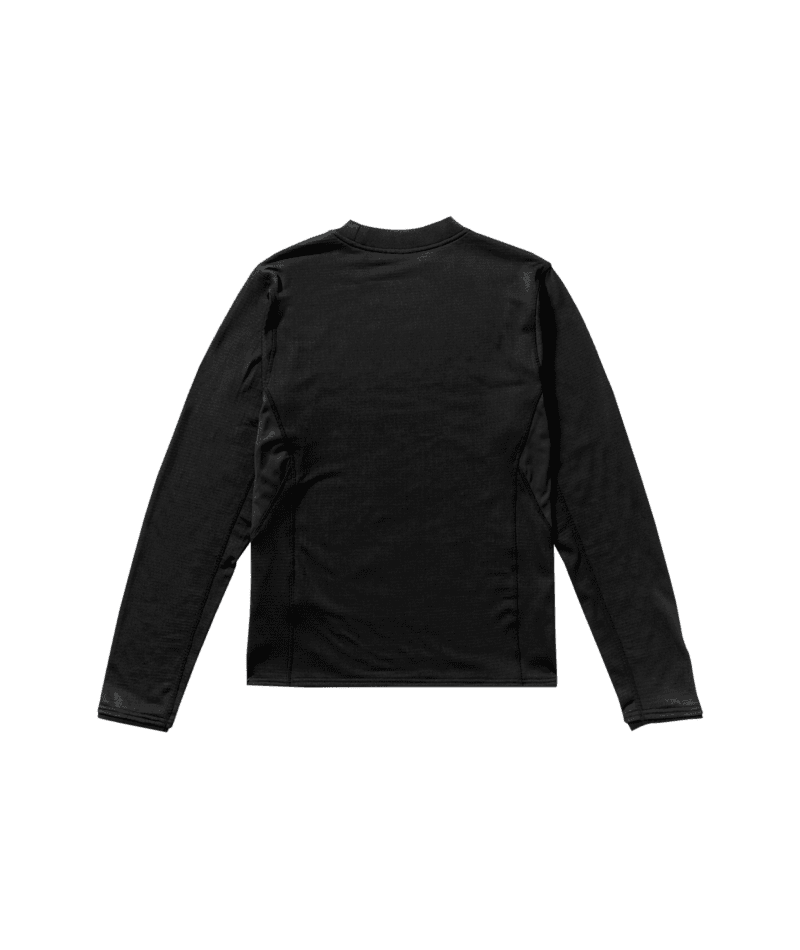 VOLCOM Gridlock Crew Neck Base Layer Top Black Men's Base Layers Volcom