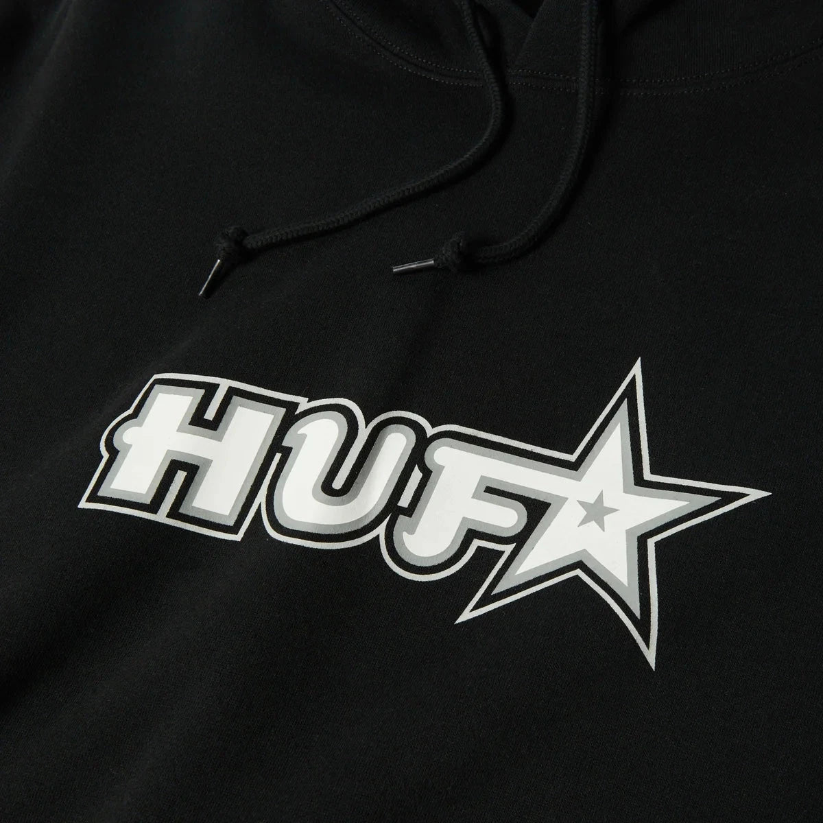 HUF Galaxy Pullover Hoodie Black Men's Pullover Hoodies Freeride Boardshop