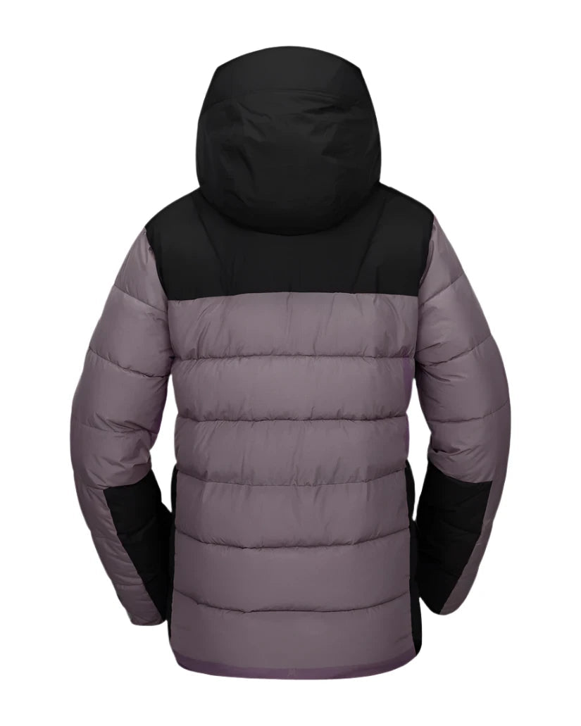 VOLCOM Women's Puffleup Snowboard Jacket Dusty Lavender 2025 Women's Snow Jackets Volcom