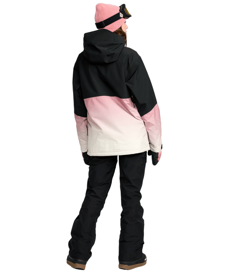 VOLCOM Women's Fern Insulated GORE-TEX Pullover Snow Jacket Mesa Rose 2026 Women's Snow Jackets Volcom