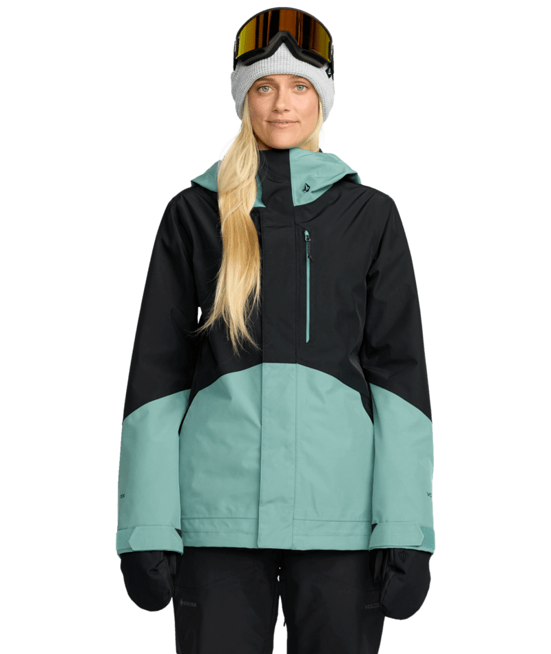 VOLCOM Women's V.Co Tech Eras GORE-TEX Insulated Snow Jacket Arctic Blue 2026 Women's Snow Jackets Volcom