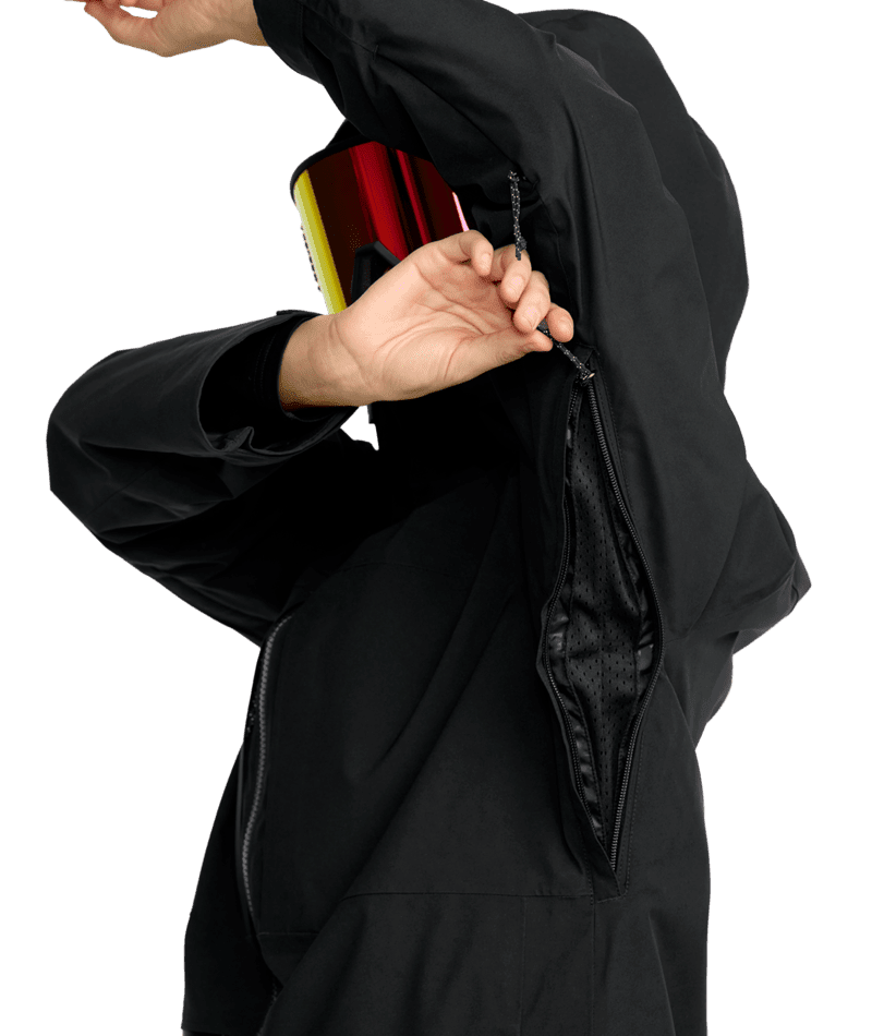 VOLCOM Women's Cloudbreaker Stretch 30K Snow Jacket Black 2026 Women's Snow Jackets Volcom