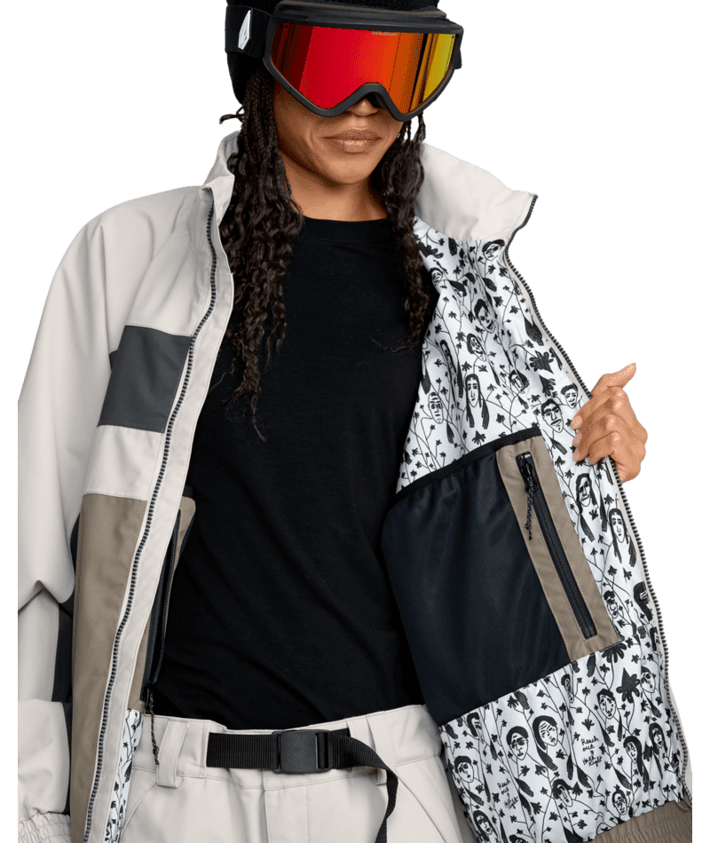VOLCOM Women's DLM Snow Jacket Stone 2026 Women's Snow Jackets Volcom
