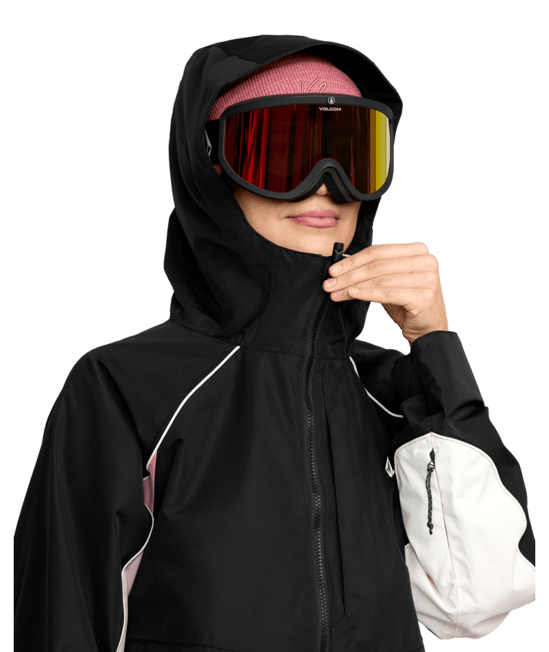 VOLCOM Women's Stone Smokeshow 20K Snow Jacket Black 2026 Women's Snow Jackets Volcom