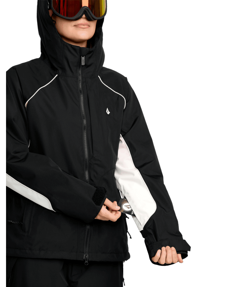 VOLCOM Women's Stone Smokeshow 20K Snow Jacket Black 2026 Women's Snow Jackets Volcom
