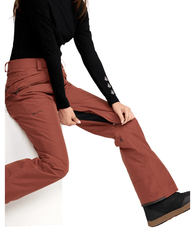 VOLCOM Women's Kanyon Insulated GORE-TEX Snow Pants Henna 2026 Women's Snow Pants Volcom