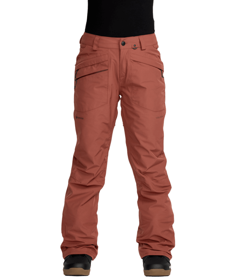 VOLCOM Women's Kanyon Insulated GORE-TEX Snow Pants Henna 2026 Women's Snow Pants Volcom