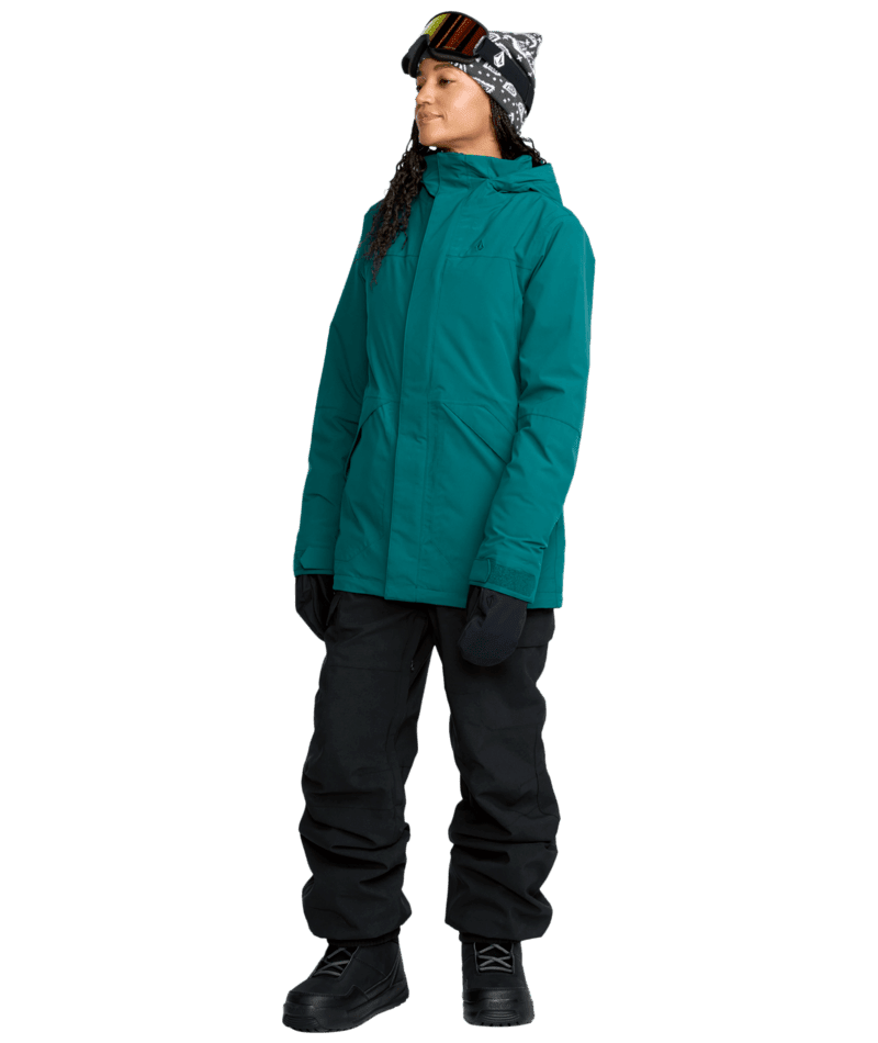 VOLCOM Women's Creston 3D Stretch Bib Snow Pants Black 2026 Women's Snow Bib Pants Volcom