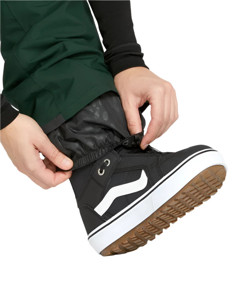 VOLCOM Women's GORE-TEX Elm Stretch Bib Overall Snowboard Pant Scarab 2025 Women's Snow Bib Pants Volcom