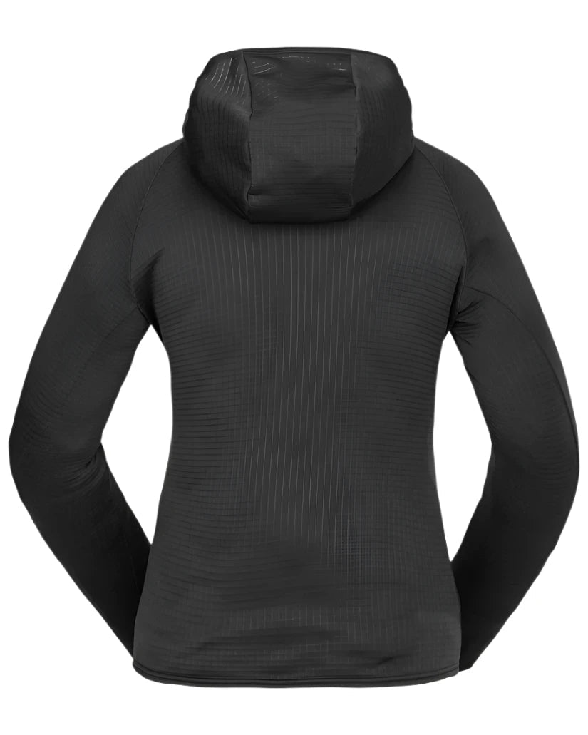 VOLCOM Women's Gridlock Balaclava Base Layer Top Black Women's Base Layers Volcom