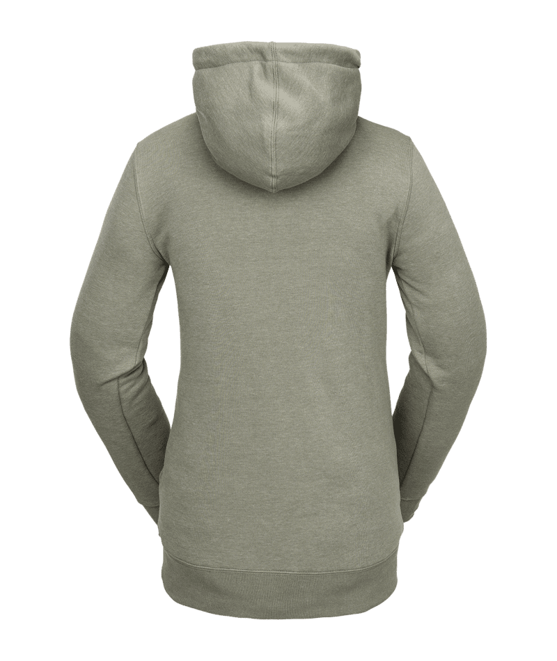 VOLCOM Women's Tower Pullover Fleece Lichen Green Women's Pullover Hoodies Volcom