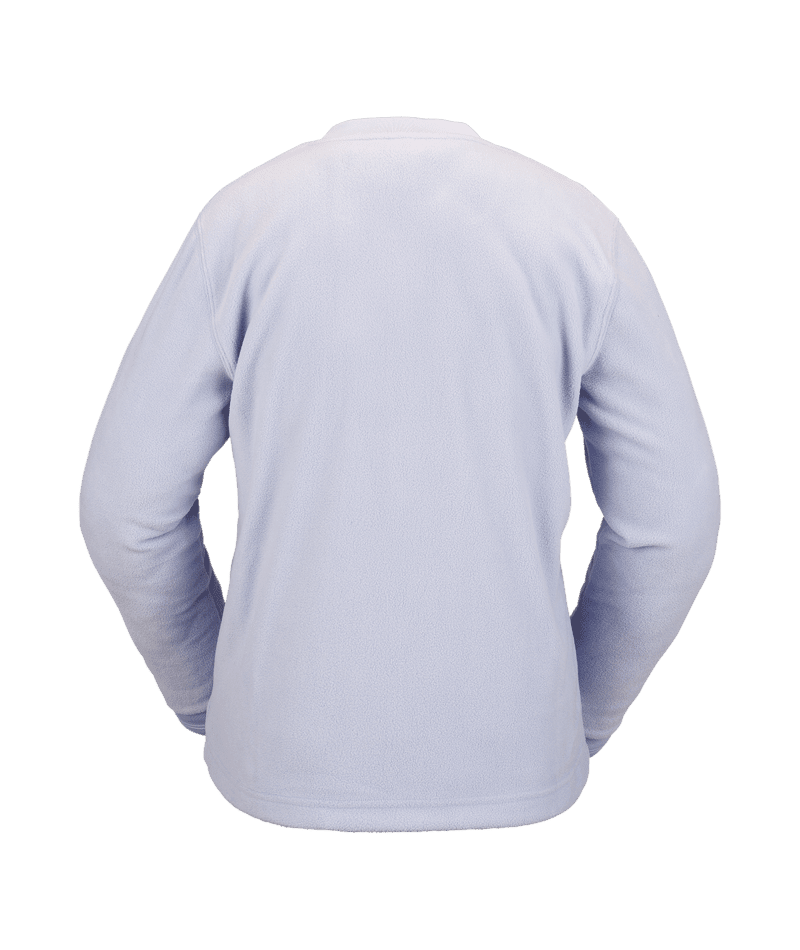 VOLCOM Women's Polar Fleece Crew Sweater Lilac Ash Women's Sweaters Volcom