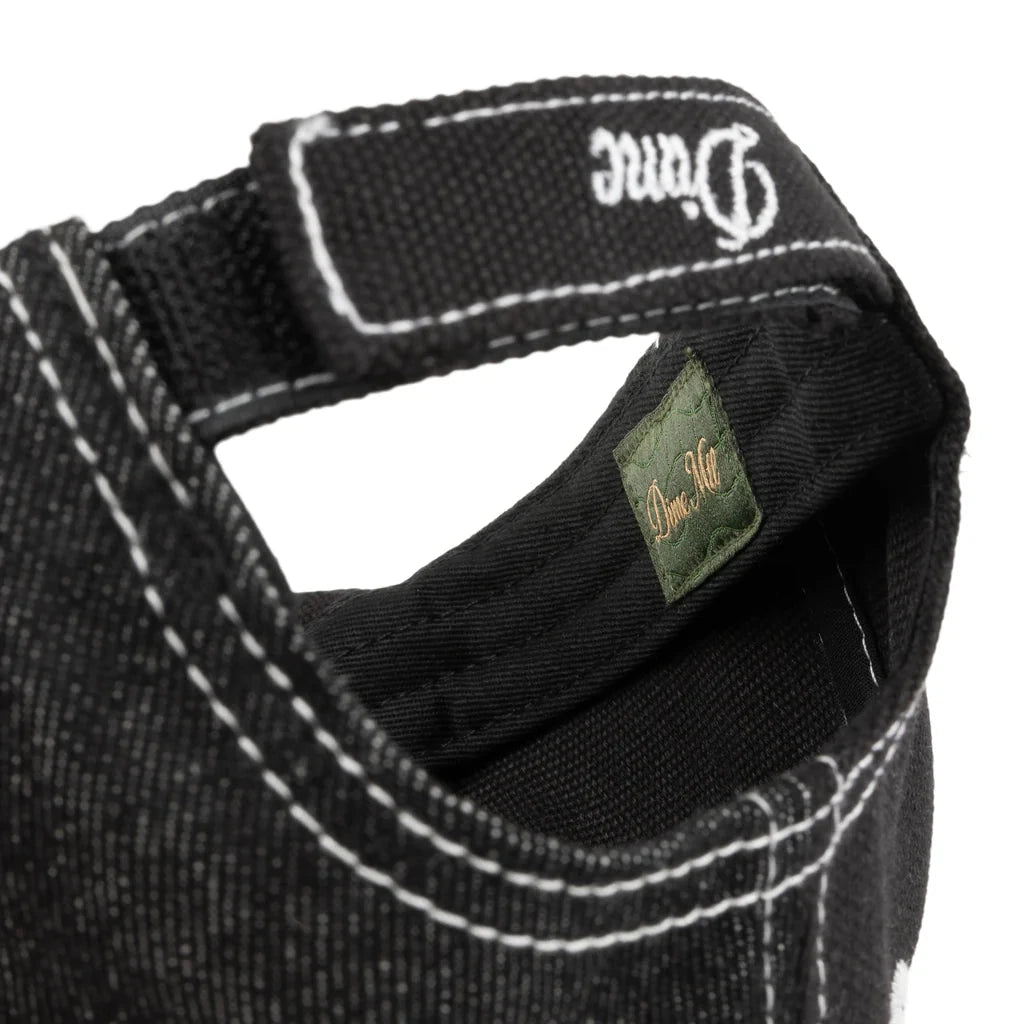 DIME Split Low Pro Cap Black Men's Hats Dime MTL