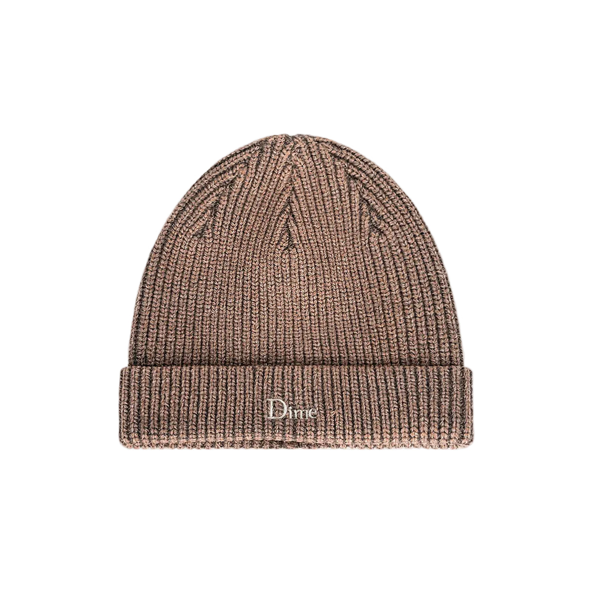 DIME Rib Fold Beanie Oak