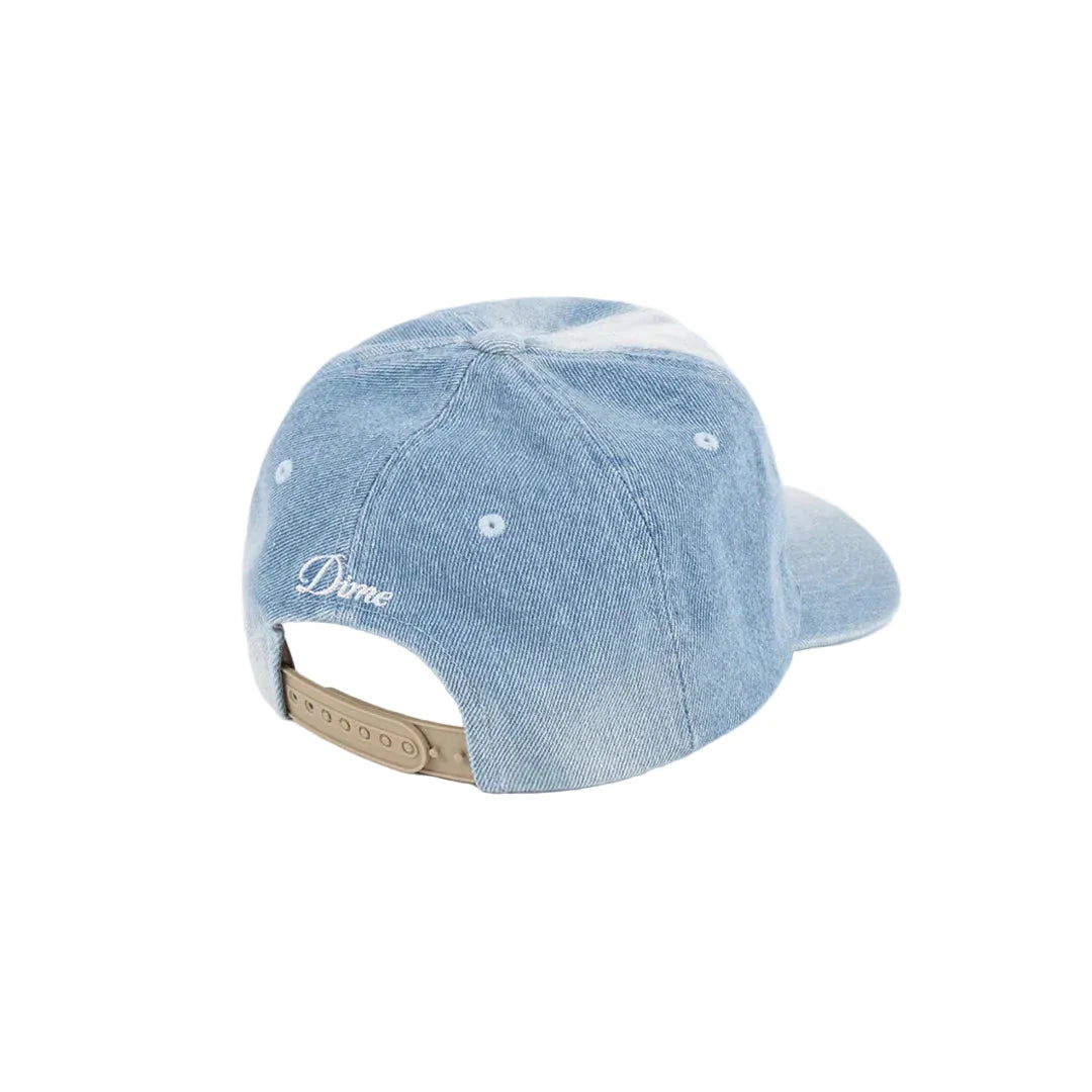 DIME Cursive Denim Worker Cap Blue Washed Men's Hats Dime MTL
