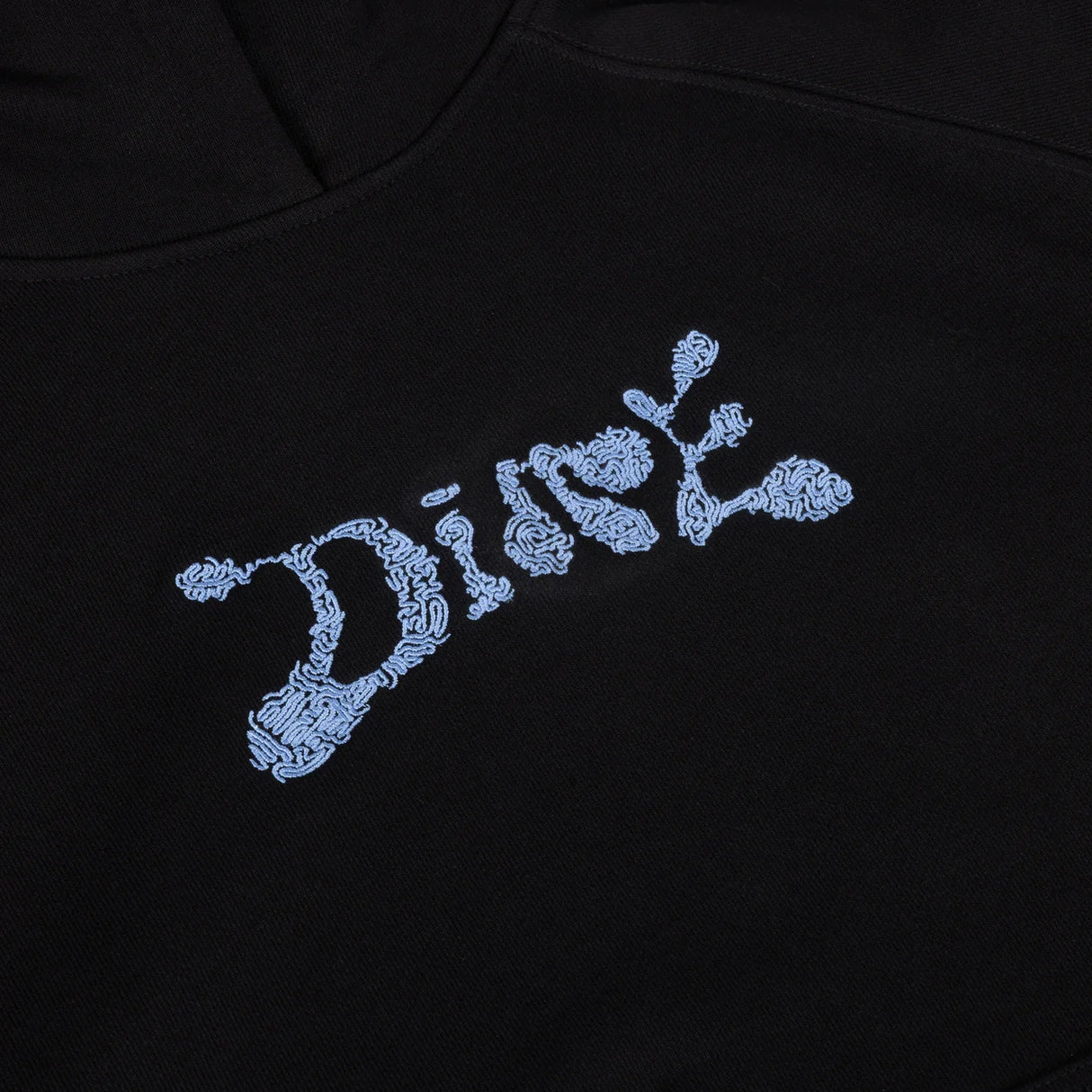 DIME Finger Print Pullover Hoodie Black