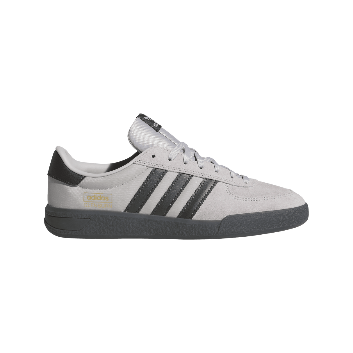 ADIDAS Glenburn Shoes Gray Two/Carbon/Blue Bird Men's Skate Shoes Adidas