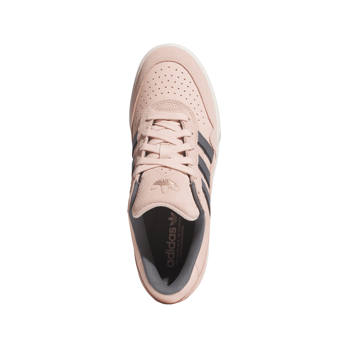ADIDAS Tyshawn II Shoes Blush Pink/Grey Five/Chalk White Men's Skate Shoes Adidas