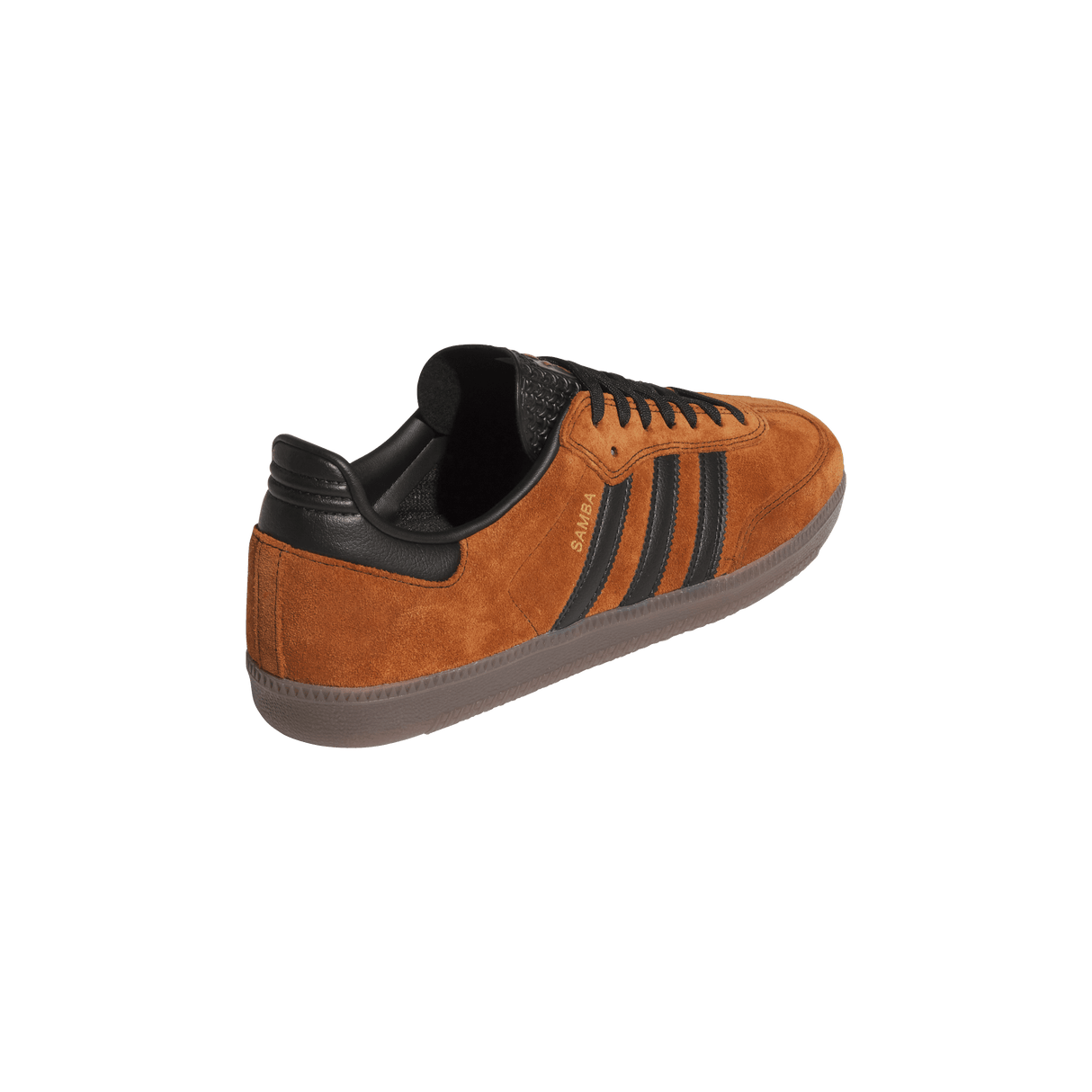 ADIDAS Samba ADV Shoes Dusky Bronze/Core Black/Gum Men's Skate Shoes Adidas