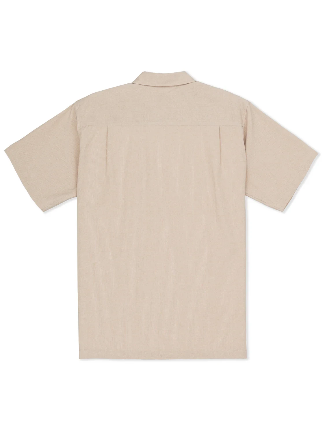 HURLEY Phantom Flow Short Sleeve Button Up Khaki Men's Short Sleeve Button Up Shirts Hurley