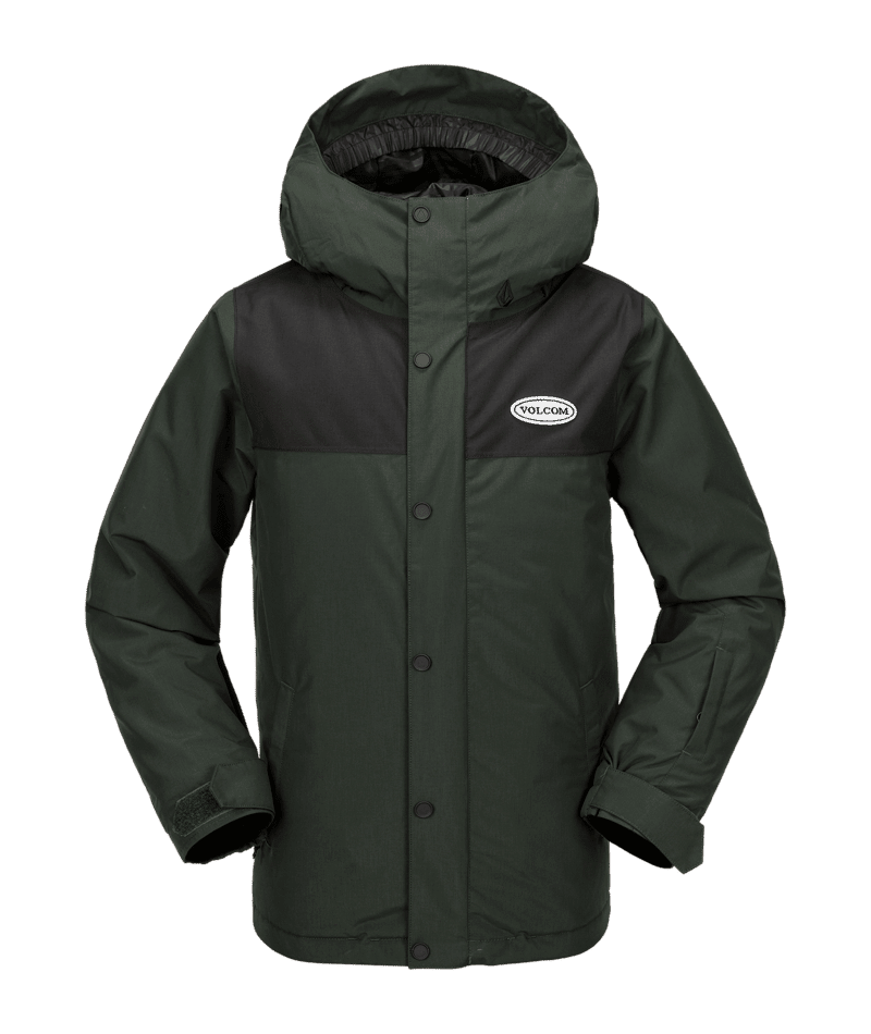 VOLCOM Youth Stone.91 Insulated Snowboard Jacket Scarab 2025 Youth Snow Jackets Volcom