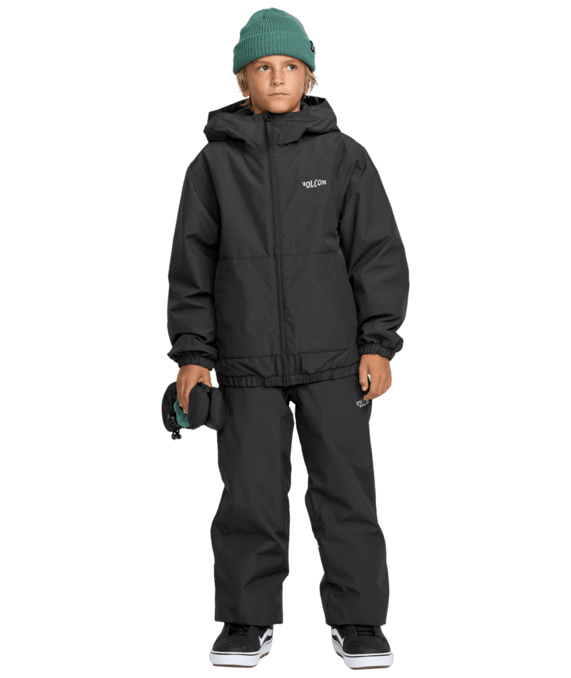 VOLCOM Youth Chaos Snow Jacket Black 2026 Youth Snow Jackets Volcom