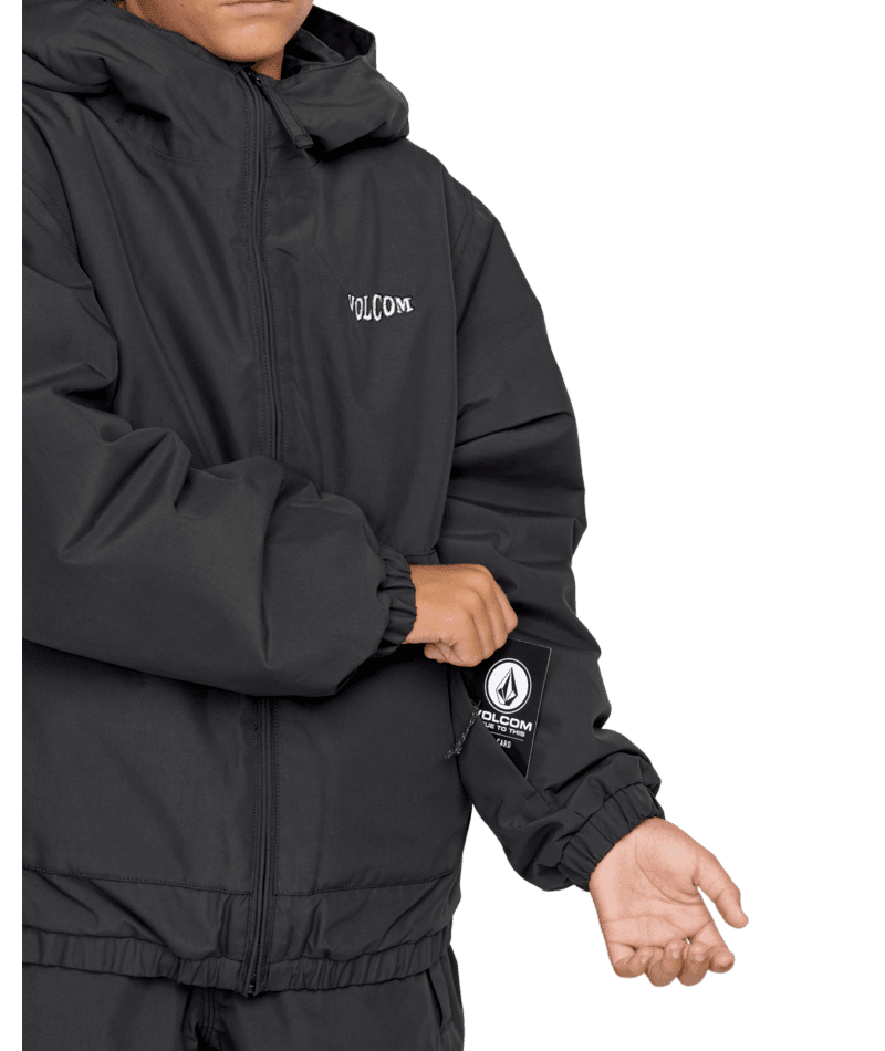 VOLCOM Youth Chaos Snow Jacket Black 2026 Youth Snow Jackets Volcom