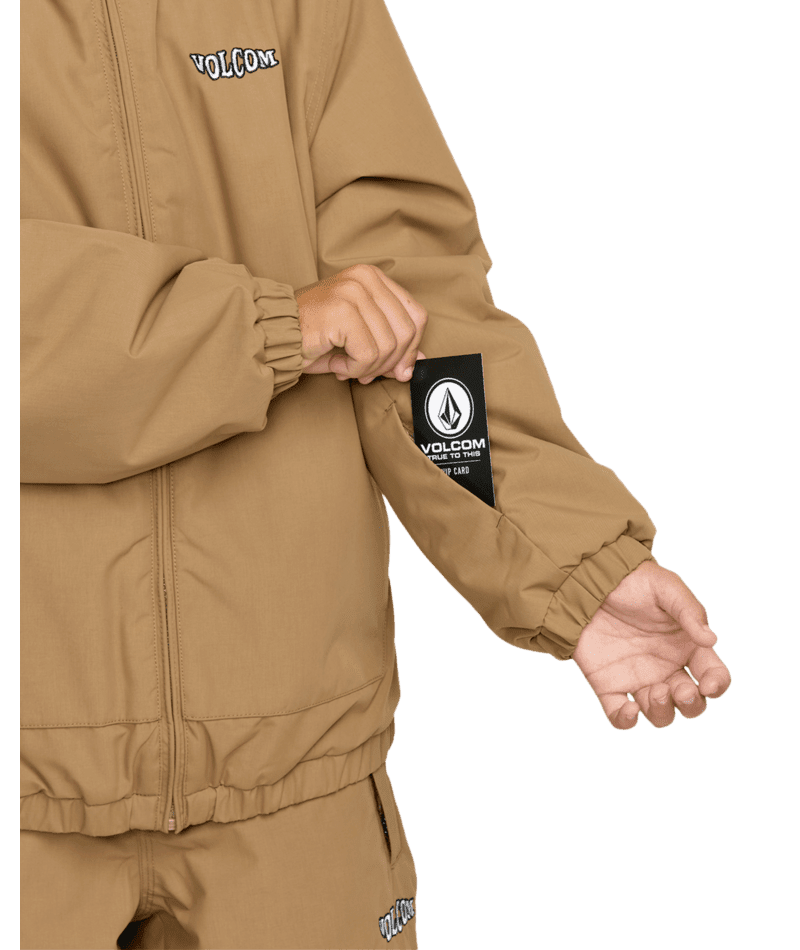 VOLCOM Youth Chaos Snow Jacket Bronze 2026 Youth Snow Jackets Volcom